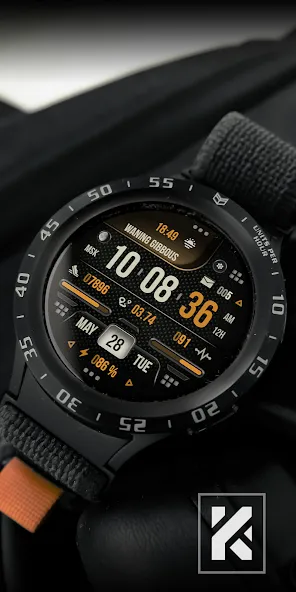 KF168 Watch face screenshot 3