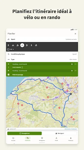 komoot - rando, vélo & course screenshot 9