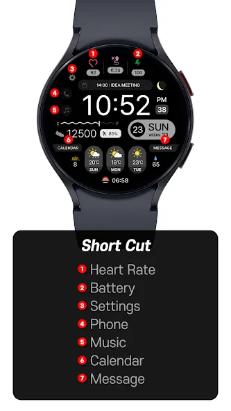 SamWatch Flat Color screenshot 3