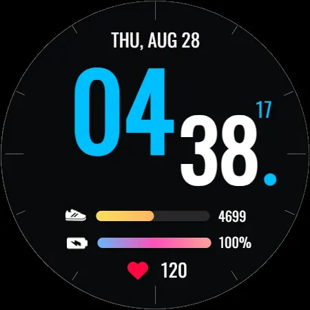 Vital Edge Premium WatchFace screenshot 19