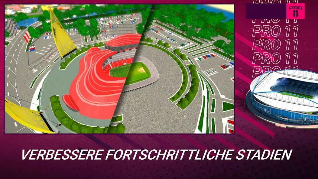 Pro 11 - Fußball Manager screenshot 2