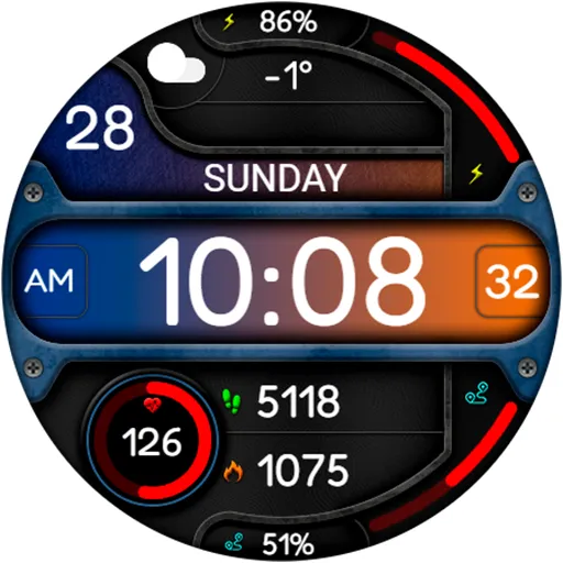 DIGI TRAMON URX52 Watch face screenshot 18