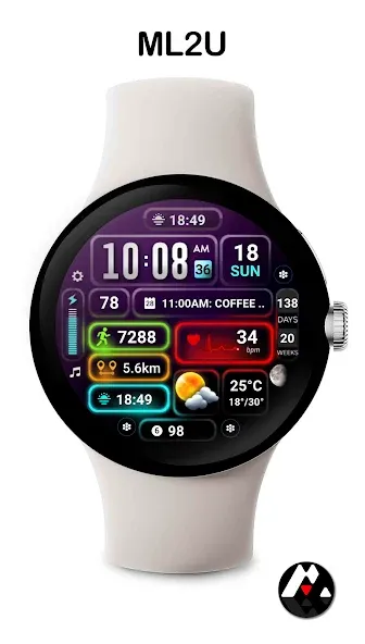 ML2U 251 Watch Face screenshot 6