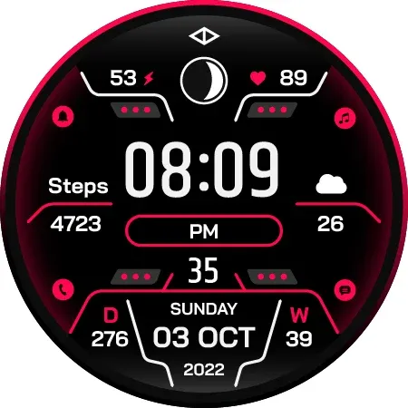 Elysium: Digital Watch Face screenshot 14