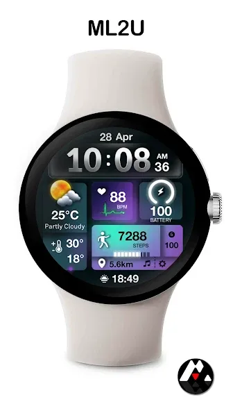 ML2U 241 Watch Face screenshot 1