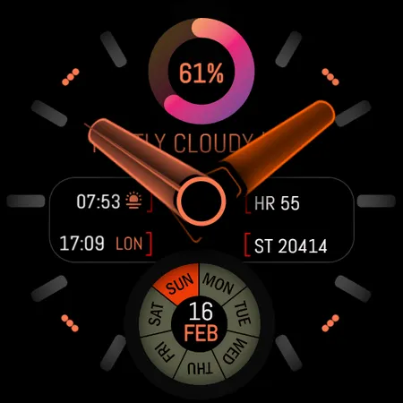Watch Face WF129 screenshot 10