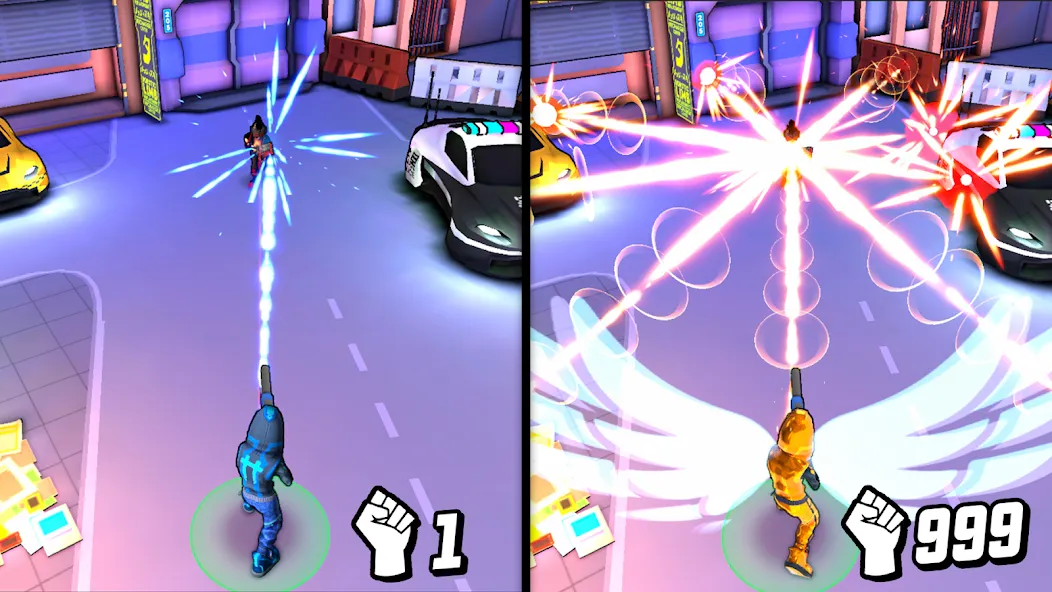 Gridpunk Battle Royale 3v3 PvP screenshot 3