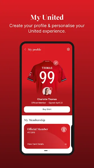 Manchester United Official App screenshot 7