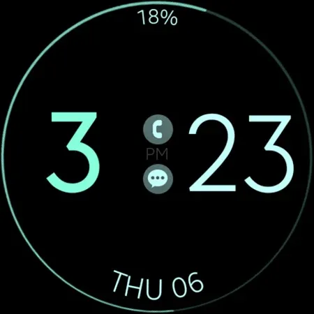 Battery v7 minimal watch face screenshot 9