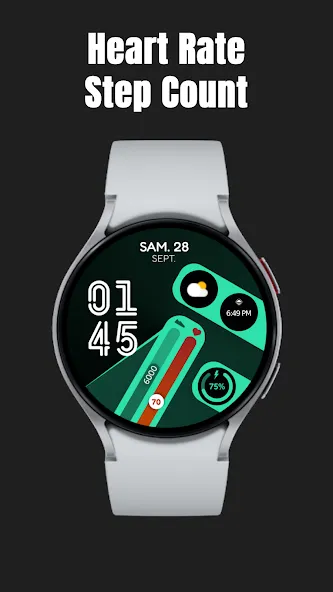 Radar Time Watch Face screenshot 4