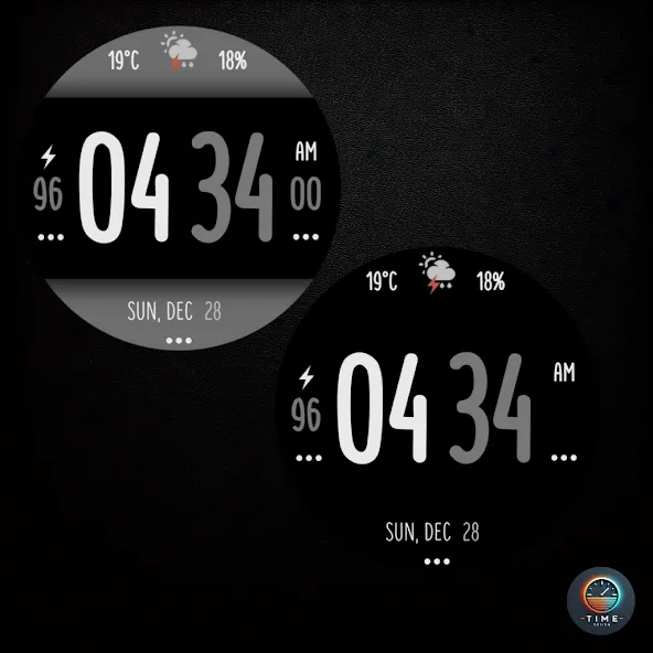 Living Digits Watch Face screenshot 3