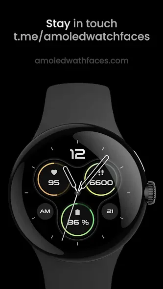 Aeon e-BPM: Watch face screenshot 5