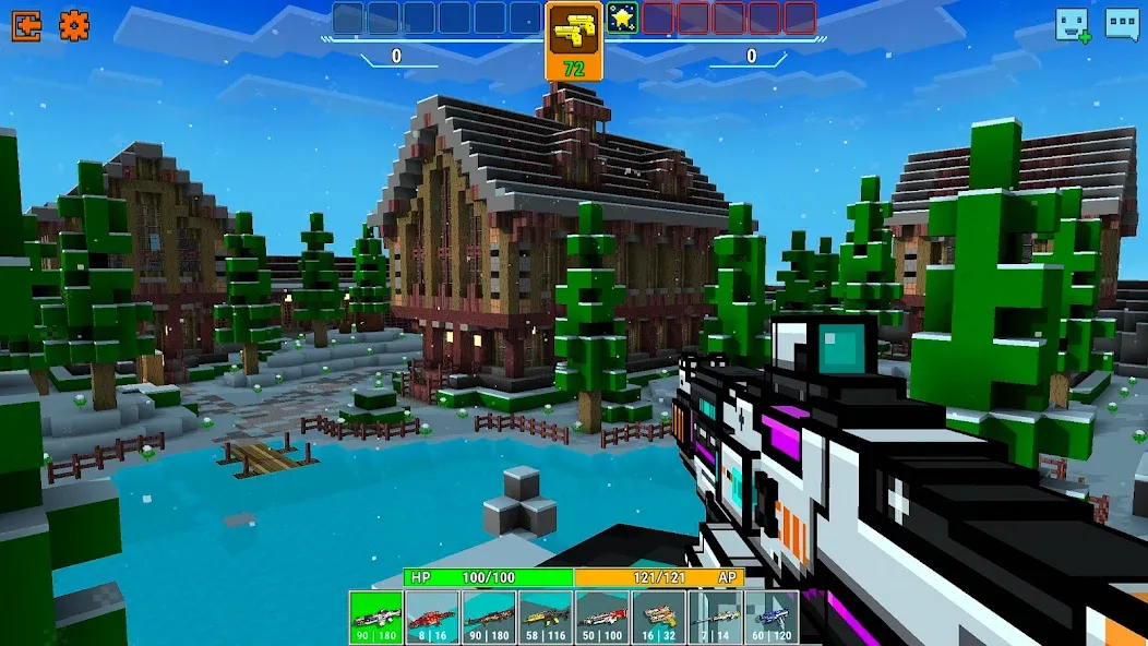 Cops N Robbers:Pixel Craft Gun screenshot 7