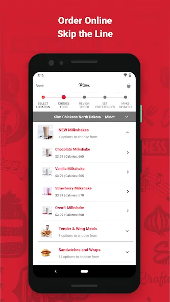 Slim Chickens screenshot 3