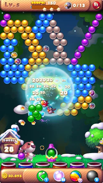 Bubble Bird Rescue 2 - Shoot! screenshot 5