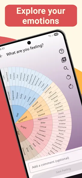 My Feelings Wheel screenshot 1