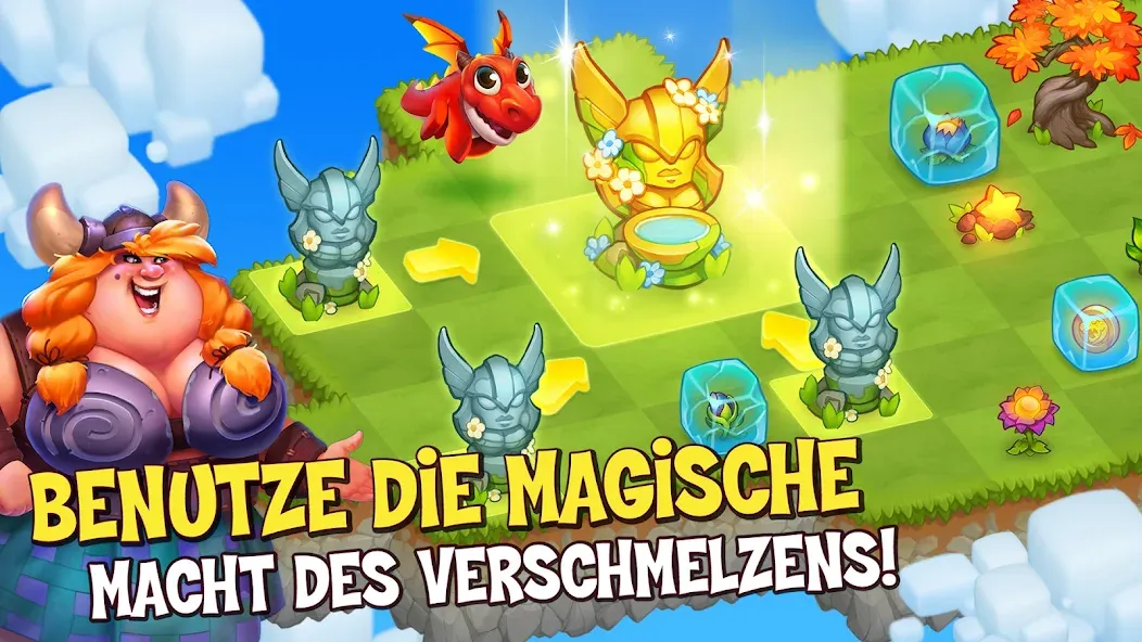 Merge World Above: Drachen screenshot 1