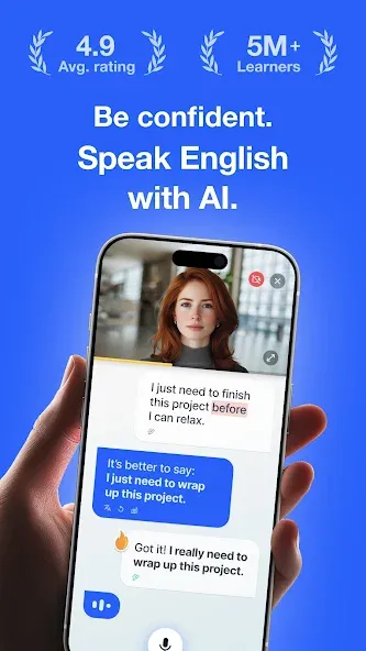 Speak English with Loora AI screenshot 22