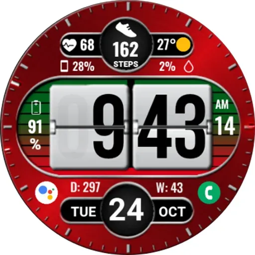 Flip Style WearOS NTV279 screenshot 32