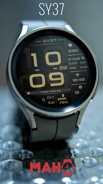 SY37 Watch Face for Wear OS screenshot 1