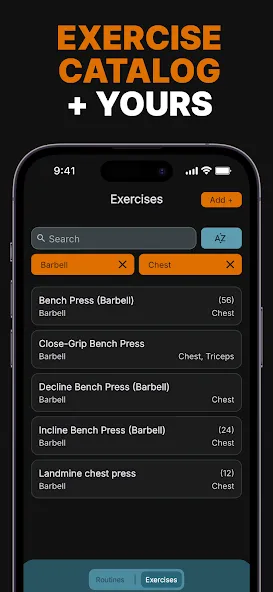Gym log - Strive screenshot 6