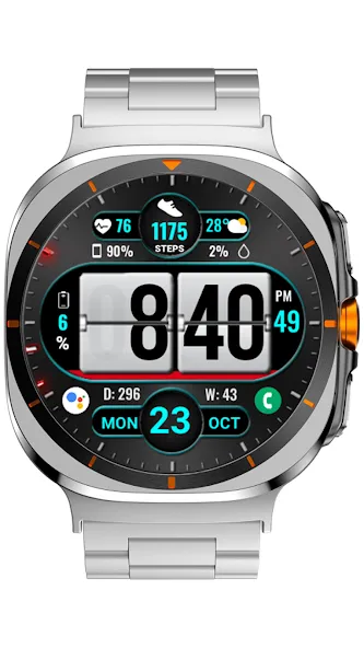 Flip Style WearOS NTV279 screenshot 1