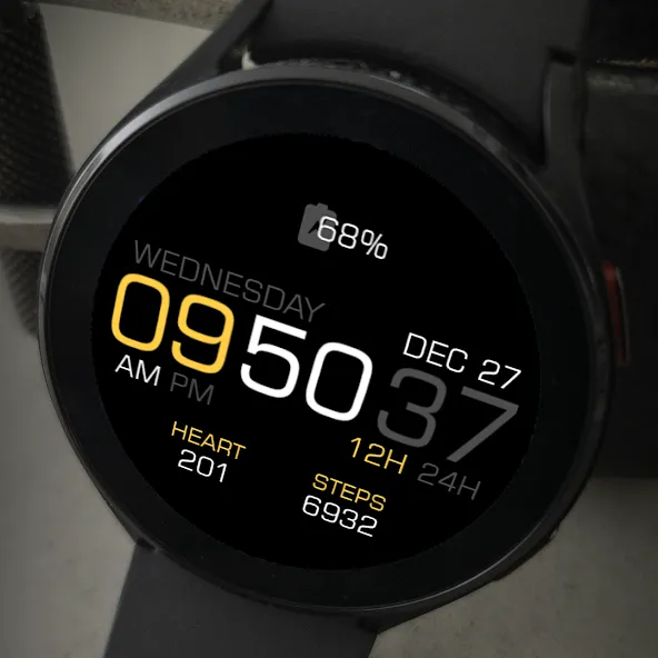 Key112 Digital Watch Face screenshot 8