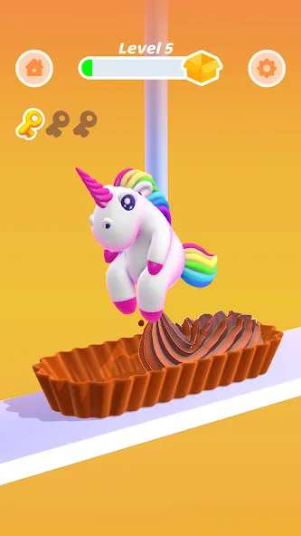 Perfect Cream: Hacer Pasteles screenshot 1