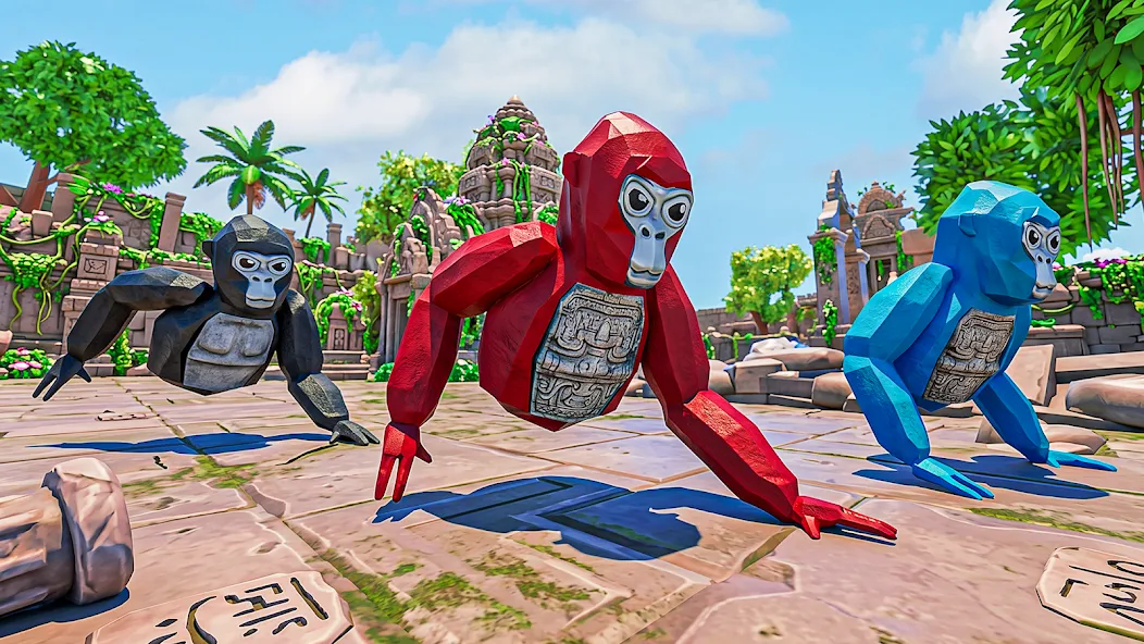 Monkey Tag Escape Gorilla Game screenshot 2