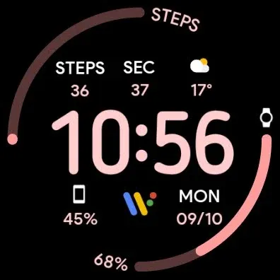 JHW Digital Info v2: Wear OS screenshot 10