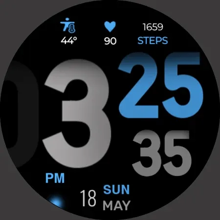 Digital Basic 4 Wear OS 5+ screenshot 33