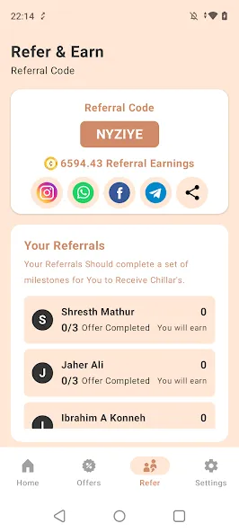 Money Earning App- Chillar screenshot 2