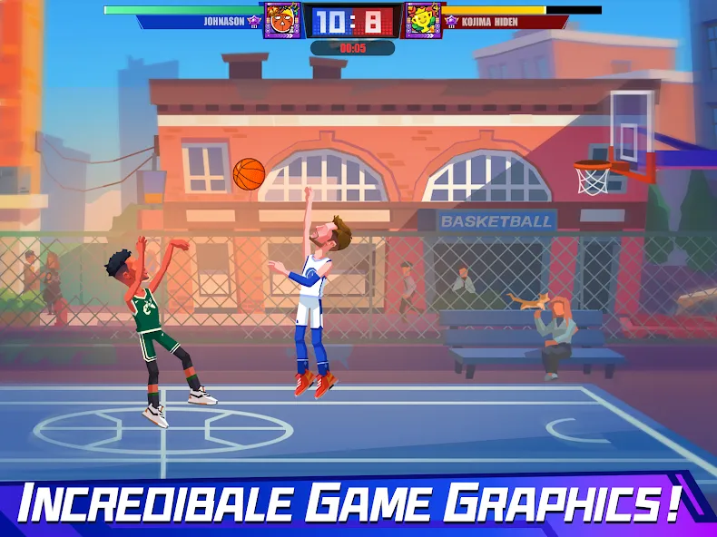 Basketball Duel:Online 1V1 screenshot 13
