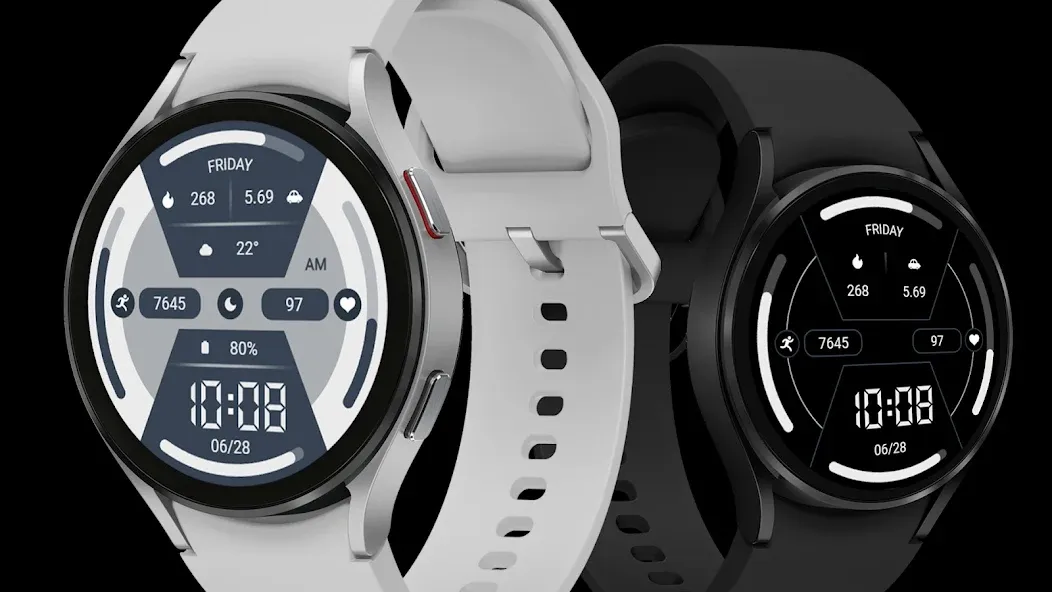 Blue Colors For Wear OS screenshot 6