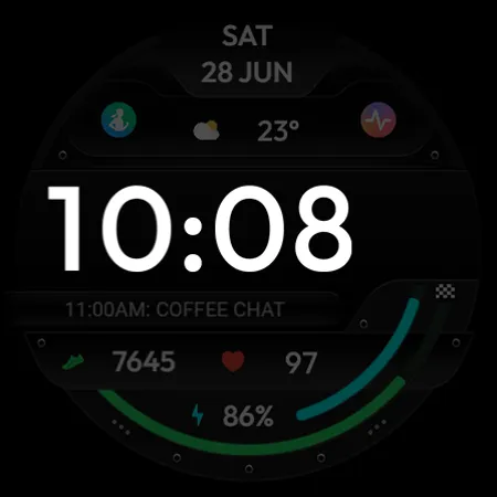 TVV Workout 5 Watch Face screenshot 13