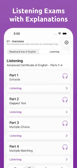 Cambridge C1 Exam Simulator screenshot 6