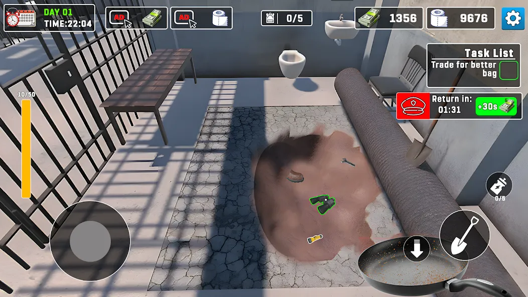 Prison Escape Sim Survival 3D screenshot 1