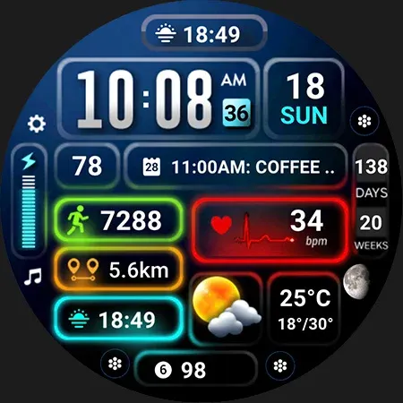 ML2U 251 Watch Face screenshot 25