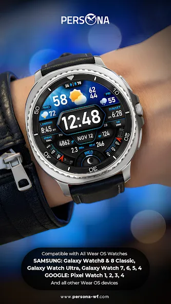PER017 Digital Watch Face screenshot 5