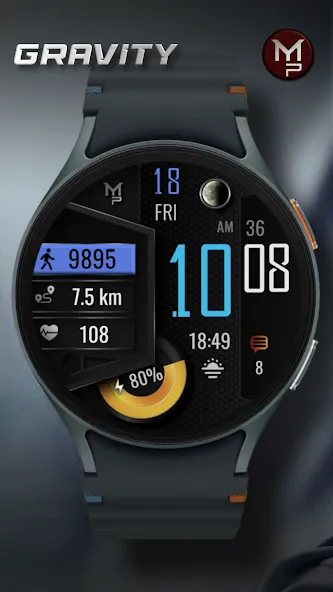 GRAVITY - Watch face screenshot 2