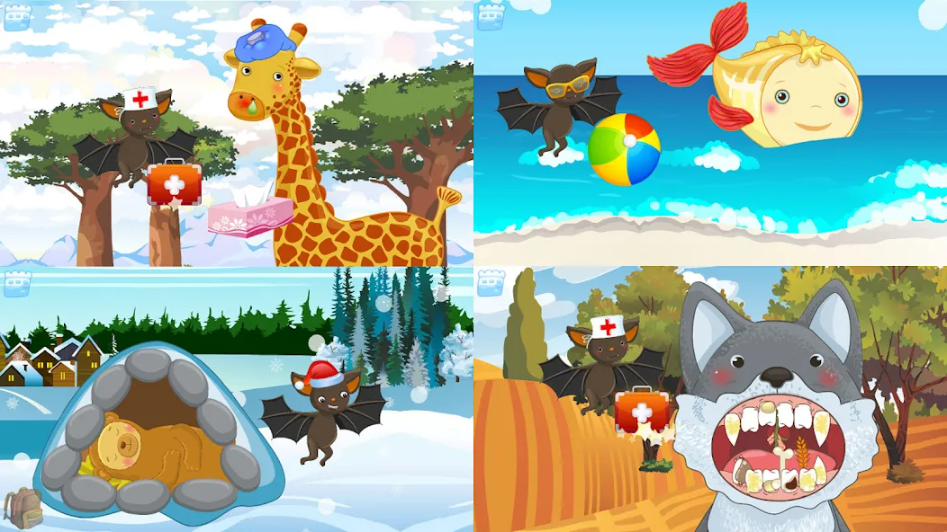 Médecin des animaux Jeux bebe! screenshot 5
