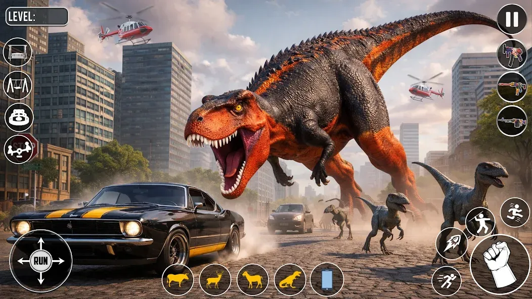 Dinosaur Family Hunting Game screenshot 3