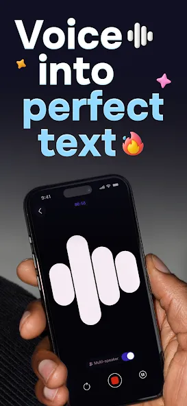 Letterly: Write by Voice & AI screenshot 1