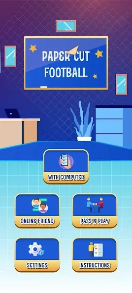 PaperCut Football screenshot 1