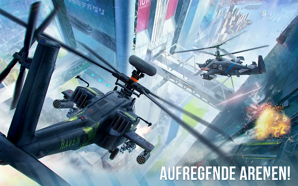 Modern War Choppers: Shooter screenshot 10
