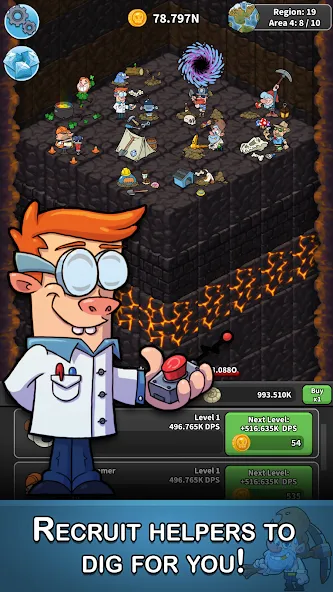 Tap Tap Dig: Idle Clicker Game screenshot 3