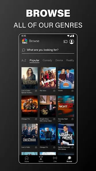 The NBC App - Stream TV Shows screenshot 6