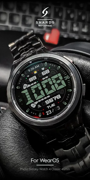 SH074 Watch Face, WearOS watch screenshot 3