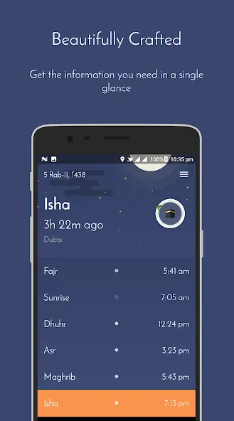 iPray: Gebetszeiten & Qibla screenshot 1
