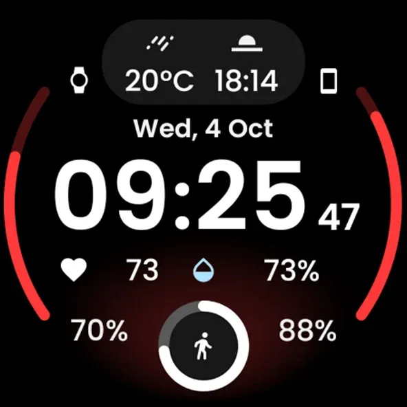 React 2: Watch face screenshot 11